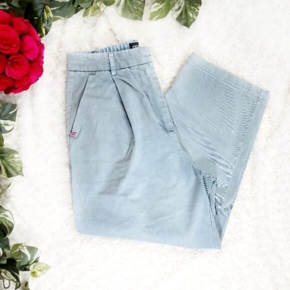 BDG Oversized Cocoon Barrell Pant Baggy Blue Utlity Tacticle - Picture 2 of 6